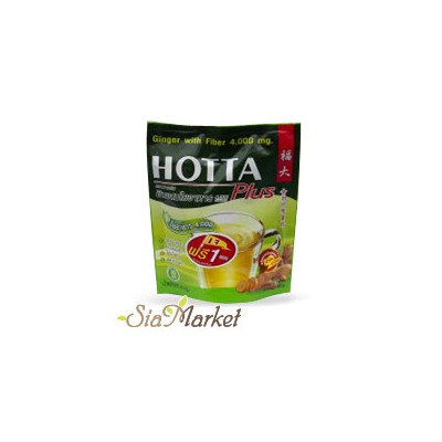 Чай с имбирным волокном HOTTA 10 пакетиков по 8 гр.