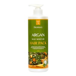 [DEOPROCE] Маска для волос увлажняющая МАСЛО АРГАНЫ Argan Silky Moisture Hair Pack, 1000 мл