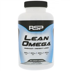 RSP Nutrition, LLC, Lean Omega, Omegas+Weight Loss, 120 Softgels