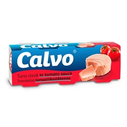 Calvo Тунец в Томатном Соусе 3 упаковки 240г