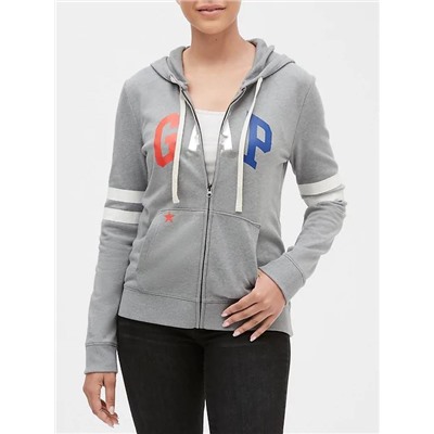 Gap Logo Zip Hoodie