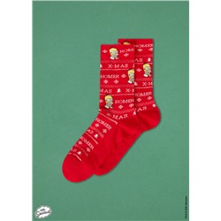 Anti-Rutsch Socken The Simpsons Weihnachten Family für Herren