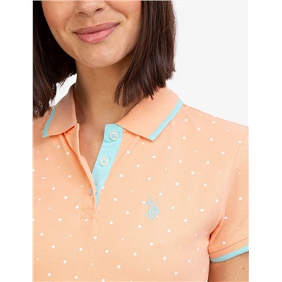 DOT PRINT POLO SHIRT