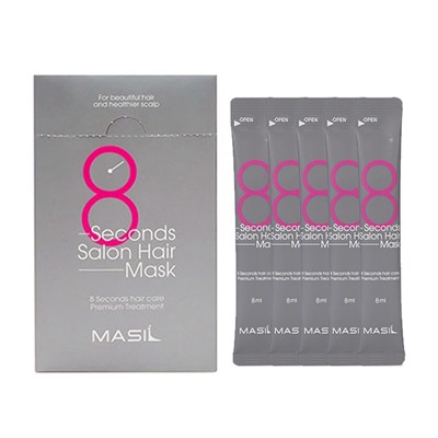 Pouch_8 Seconds Salon Hair Mask Stick Pouch_Pink (8ml*20ea) Маска для волос Салонный эффект за 8 секунд