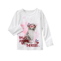 Paws & Roses Tee