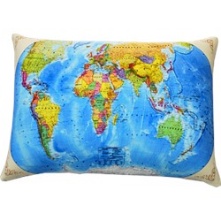 Подушка Игрушка Карта мира