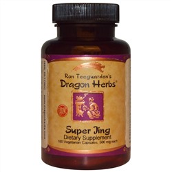 Dragon Herbs, Супер цзин, 500 мг, 100 растительных капсул
