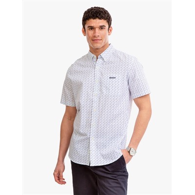 MULTI DOT SLUB POPLIN SHIRT