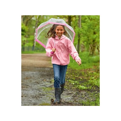 CRIVIT® Regenjacke Mädchen, wind- und wasserdicht