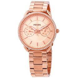 FOSSIL Tailor Rose Gold Dial Ladies Multifunction Watch Item No. ES4264