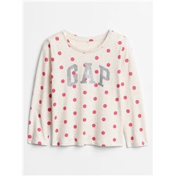 Toddler Logo Sleeve T-Shirt