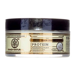 KHADI NATURAL Protein hair cream Питательный крем для волос с протеином 100г