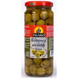 Figaro оливки цельные 340г/160г без косточек