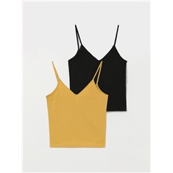 2-PACK OF BASIC STRAPPY TOPS