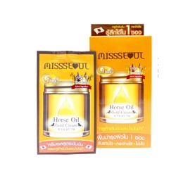 Крем с лошадиным жиром питательный Missseoul 7 гр / Missseoul Horse Oil Gold Cream 7 g