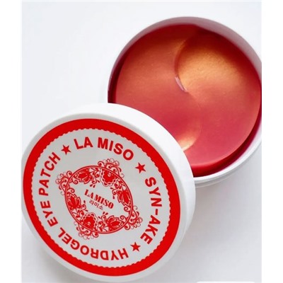 [LA MISO] Гидрогелевые патчи для глаз ЗМЕИНЫЙ ЯД Syn-Ake Hydrogel Eye Patch, 60 шт