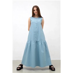 Individual design 21149 серо-голубой, Платье