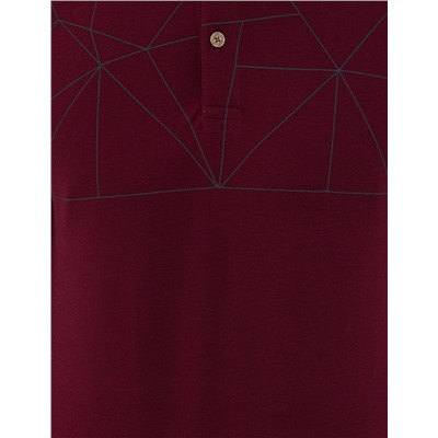 Bordo Slim Fit Tişört