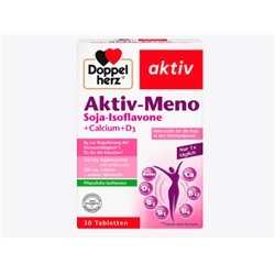 Aktiv-Meno Soja-Isoflavone + Calcium + Vitamin D3 Tabletten 30 St., 52,1 g