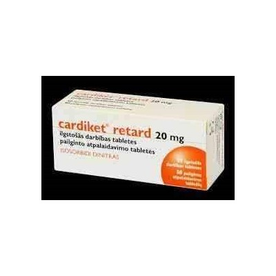 CARDIOKET retard 20 mg 50 tablet (аналог КАРДИКЕТ)