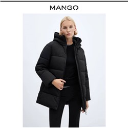 Женская демисезонная куртка Mang*o - распродажа на официальном сайте 🔥  Состав: верх - нейлон, внутри - полиэфирное волокно;