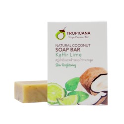 Tropicana_ Coconut Oil Soap Kaffir Lime 100 G