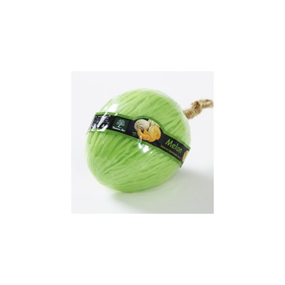 Фигурное спа-мыло «Зеленая дыня» c натуральной люфой 110 гр  / Lufa spa soap green melon