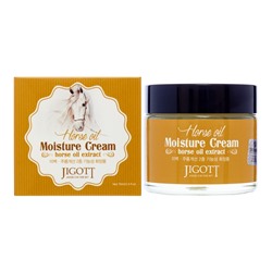 JIGOTT Horse Oil Moisture Cream Увлажняющий крем с лошадиным маслом 70мл