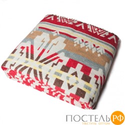 Одеяло Хлопок100% арт.37-15 (красные лубны) 170x205