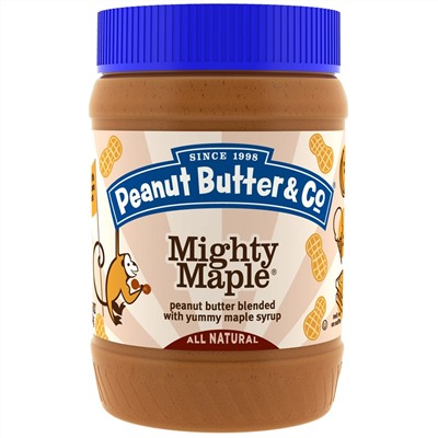 Peanut Butter & Co., Сильный клен, смесь арахисового масла с вкусным кленовым сиропом, 16 унций (454 г)