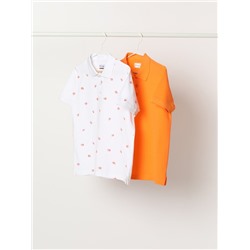 PACK OF 2 CONTRAST POLO SHIRTS