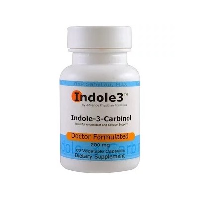 Advance Physician Formulas, Индол-3-карбинол, 200 мг, 60 вегетарианских капсул. Антиоксидант