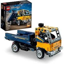 LEGO Technic Dump Truck 2in1 Toy Building Set 42147, Model Construction Vehicle and Excavator Digger Kit, Engineering Building Toys for Back to School, Gift for Kids, Boys, Girls Ages 7+ Years Old