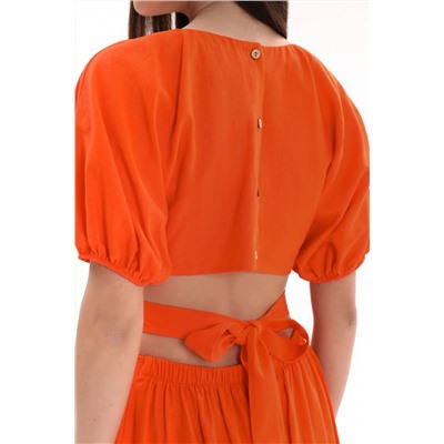 Панда 143380w оранжевый, Платье