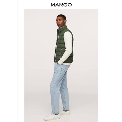 Mang*o  😍 оф.магазин, распродажа 🔥 мужской жилет, остался в 1 размере в синем цвете по отличной цене🔥