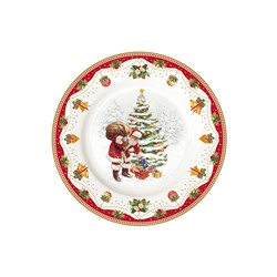 Тарелка закусочная Новогодние традиции, 19 см, 62652