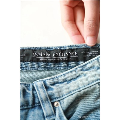 Женские джинсы - скинни с высокой талией Arman*i Exchang*e