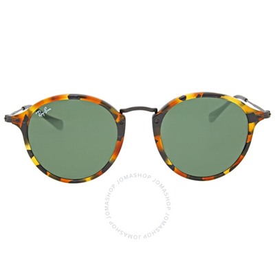 RAY-BANRound Fleck Green Classic G-15 Sunglasses RB2447 1157 49