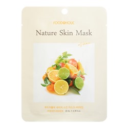 FOODAHOLIC NATURE SKIN MASK #VITAMIN Тканевая маска для лица с витаминами 25г