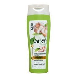 DABUR VATIKA Naturals Shampoo Garlic Шампунь с экстрактом чеснока для ломких и выпадающих волос 400мл