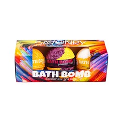 Набор "Bath Bomb", маракуйя, банан, дыня