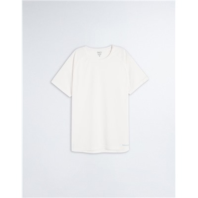 Reflective Breathable Sports T-shirt, Men, White