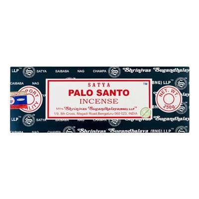 SATYA Palo Santo Incense Благовоние 250г