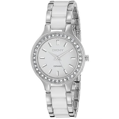 DKNY Women's NY8139 CHAMBERS White Watch