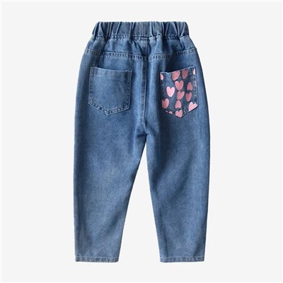 Весенне - летняя коллекция для девочек ❤️ хлопковые джинсы отшиты на крупной экспортной фабрике