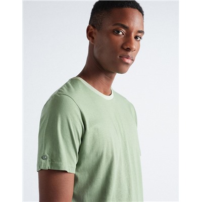 Pyjamas T-shirt, Men, Green