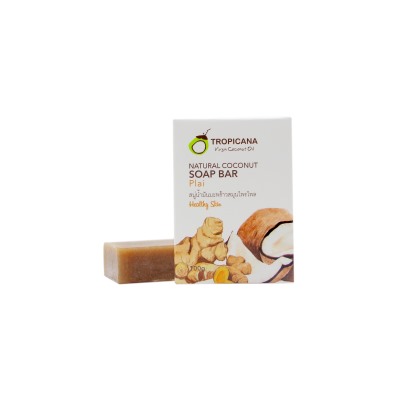 Tropicana Plai Herbal Coconut Oil Soap 100 G_