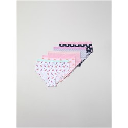 PACK OF 5 PRINTED HIPSTER BRIEFS