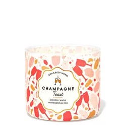 CHAMPAGNE TOAST 3-Wick Candle