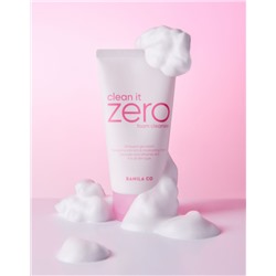 Мягкая пенка для умывания лица с экстрактом ацеролы и ройбуша Banila Co. Clean It Zero Foam Cleanser 150 ml